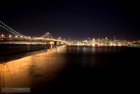 West Side Bay Bridge & San Francisco at Night_6103344-2