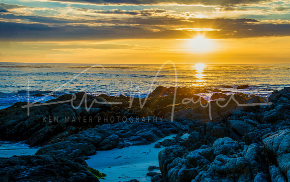 Sunset at 17 Mile Drive