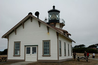 Point Cabrillo Lighthouse from back