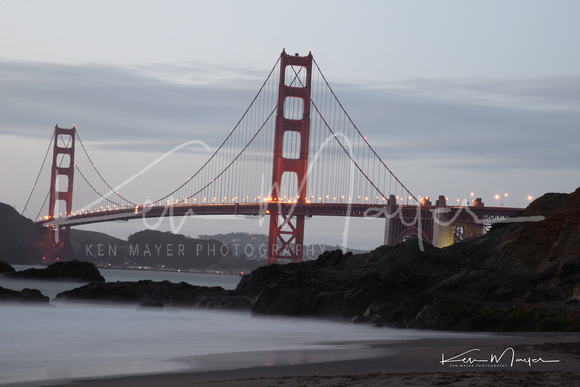 _6109365 Golden Gate Bridge at Sunset