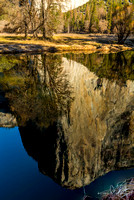 Reflections, el Capitan in Merced River