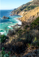 Big Sur Coast looking north from Julia Pfeiffer State Park