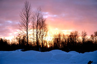 Alaska Sunset at Cook Inlet